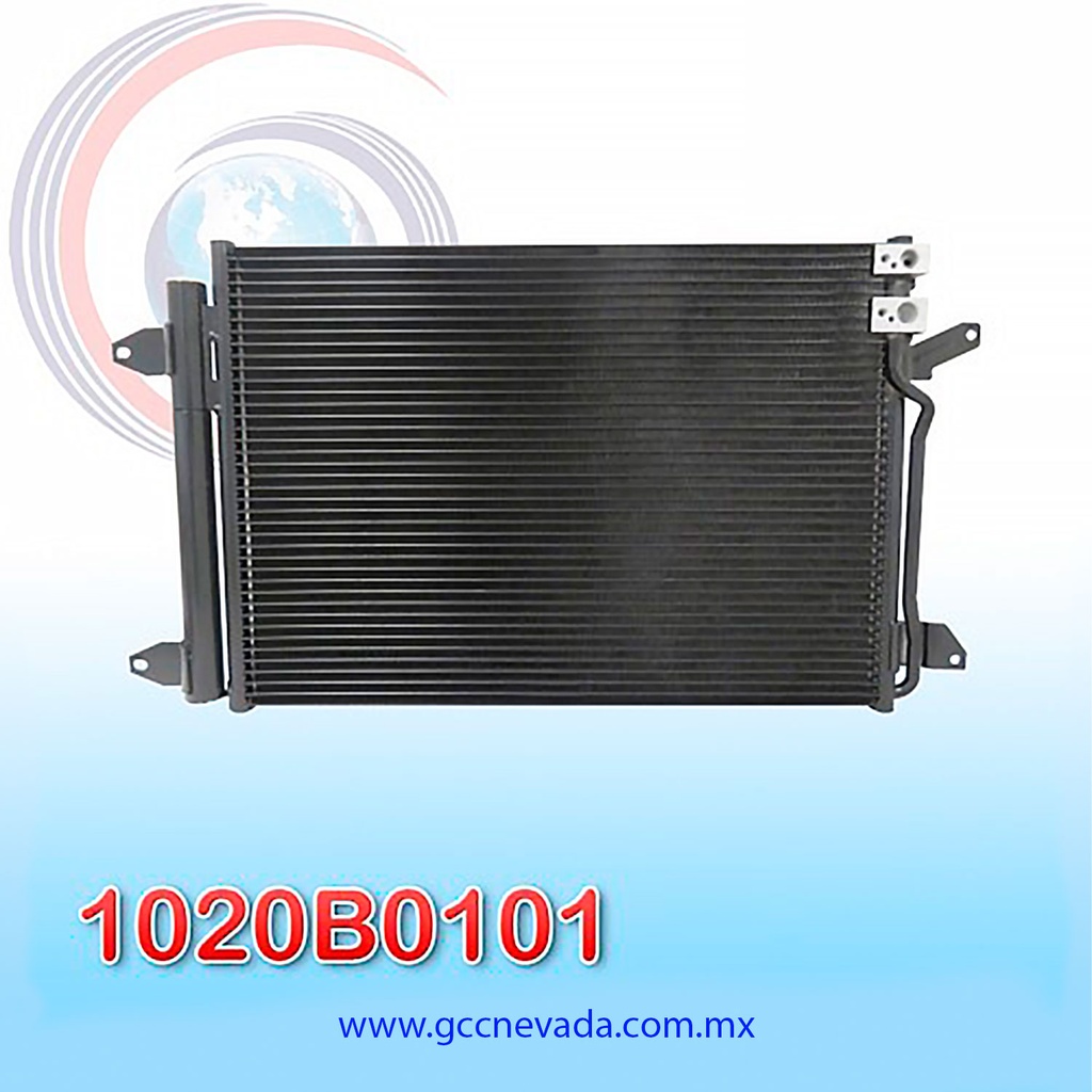 CONDENSADOR (VW) JETTA AÑO 10/14 BETTLE 12/15 NEVADA ASIA
