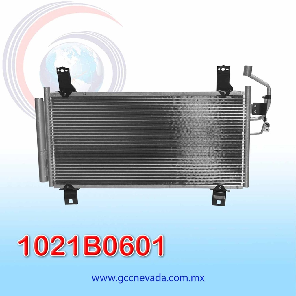 CONDENSADOR MAZDA 6 AÑO 03/08 C/FILTRO NEVADA ASIA