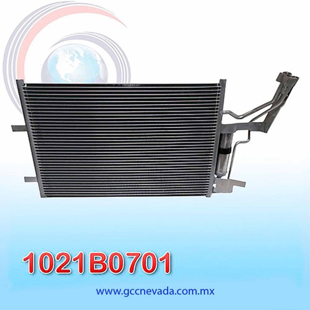 CONDENSADOR MAZDA 3 04/09 / MAZDA 5 06/10 C/FILTRO NEVADA ASIA