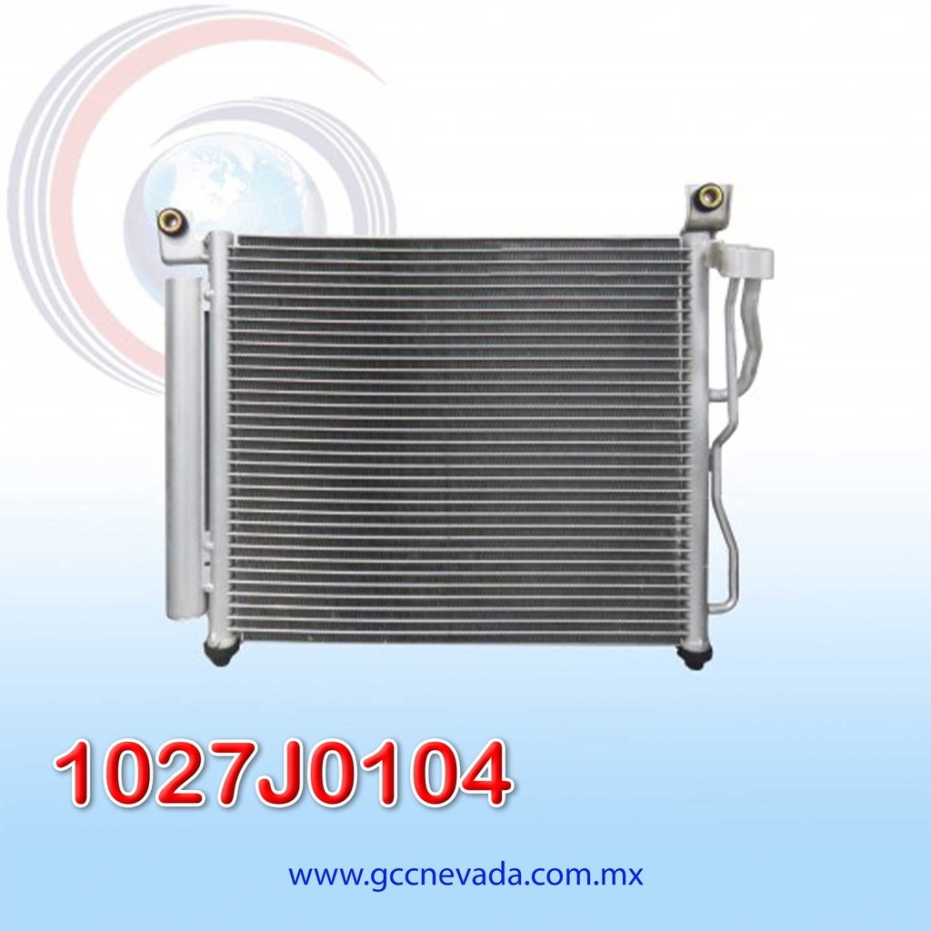 CONDENSADOR KIA PICANTO MORNING AÑO 08/12 C/FILTRO NEVADA ASIA