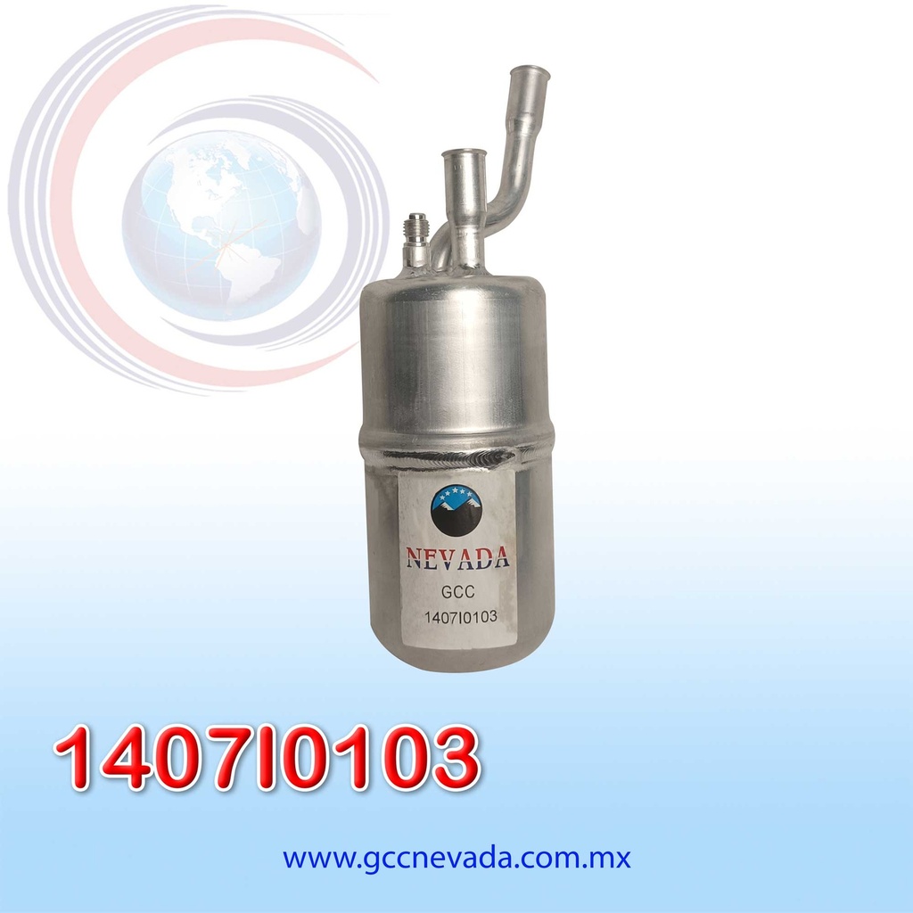 DESHIDRATADOR FORD FIESTA AÑO 96/03 S/BASE NEVADA ASIA