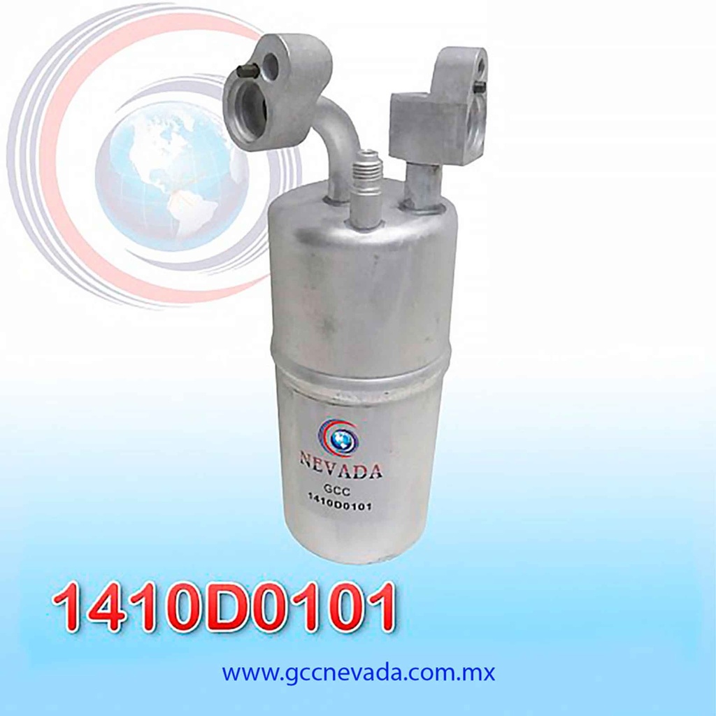 DESHIDRATADOR HYUNDAI SONATA AÑO 95/98 C/BLOCK R-134-A NEVADA ASIA