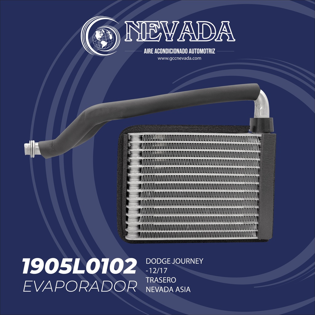 EVAPORADOR DODGE JOURNEY AÑO 12/17 TRASERO NEVADA ASIA