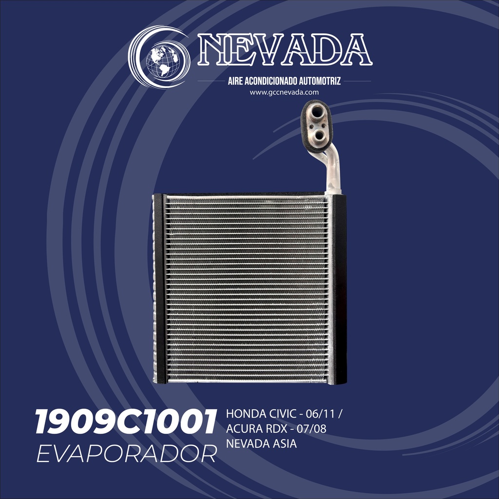 EVAPORADOR HONDA CIVIC AÑO 06/11 / ACURA RDX AÑO 07/08 NEVADA ASIA