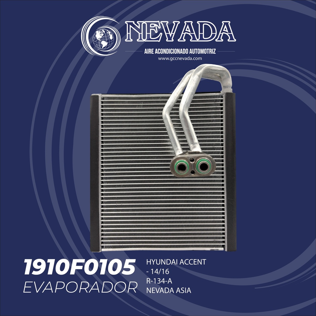 EVAPORADOR HYUNDAI ACCENT AÑO 14-16 NEVADA