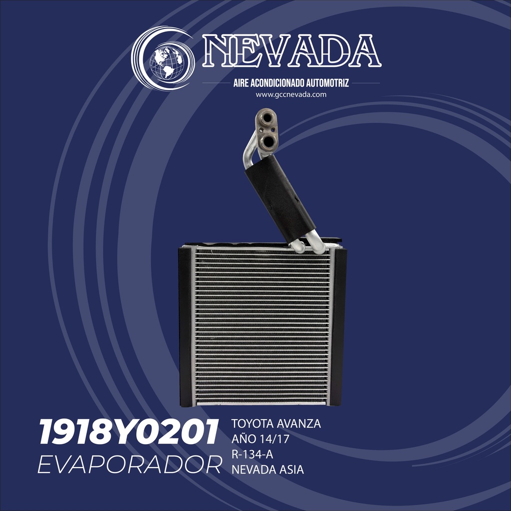 EVAPORADOR TOYOTA AVANZA AÑO 14/17 NEVADA ASIA