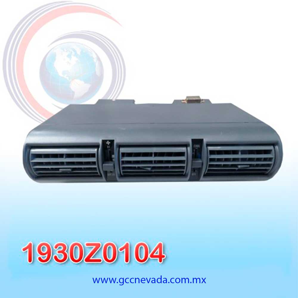 EVAPORADOR UNIV CON FRONTAL 3 REJILLAS 17000 BTU 12V (GRIS) NEVADA ASIA