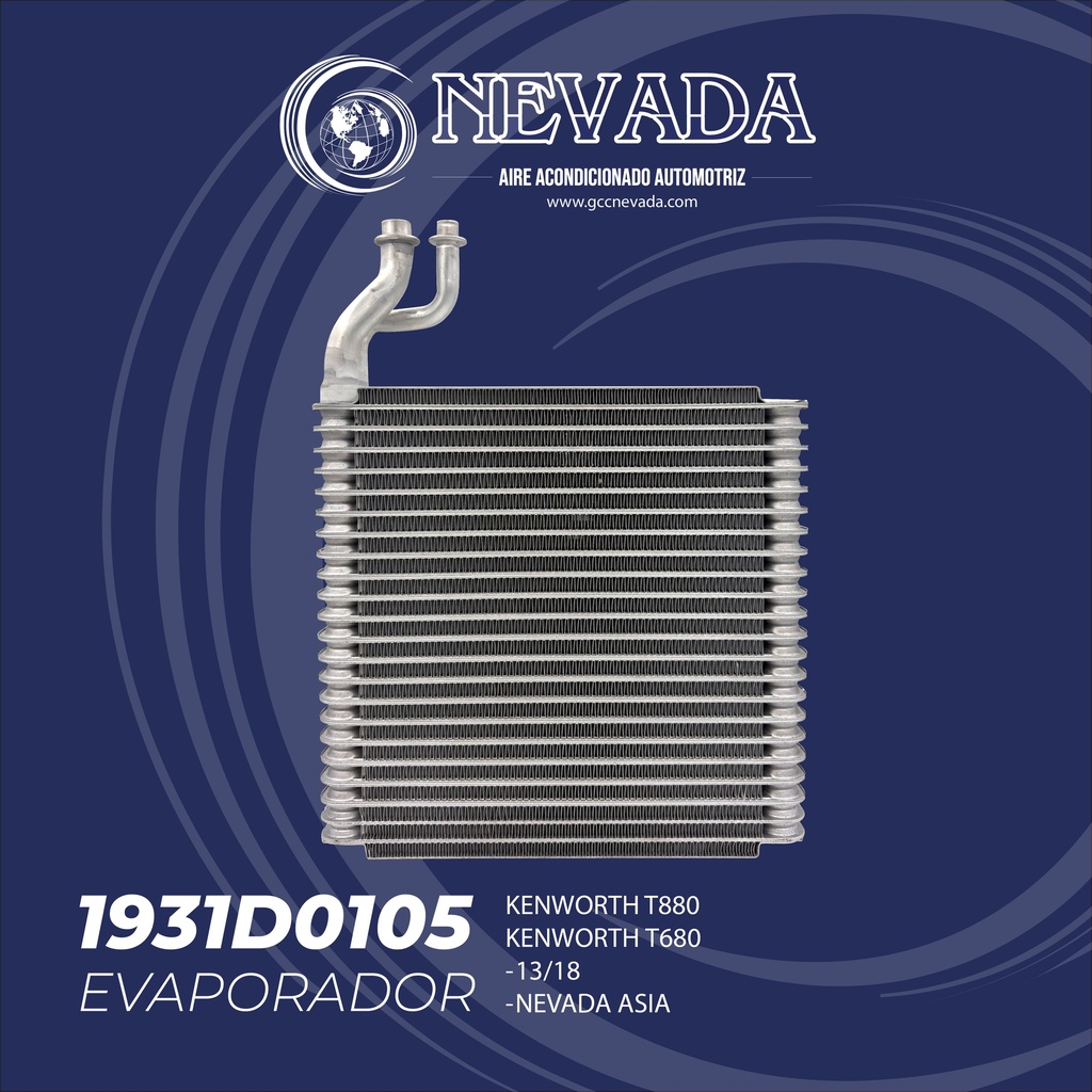 EVAPORADOR KENWORTH T880 / T680 AÑO 13/18 NEVADA ASIA