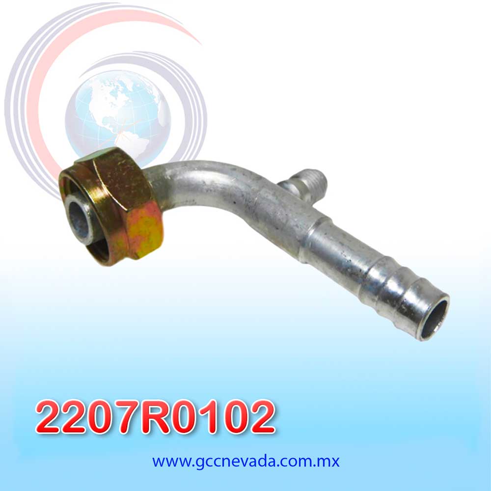 FITTING UNIVERSAL YORK # 10 (1/2") T/ACERO C/CARGADOR NEVADA (PAQ 10) ASIA
