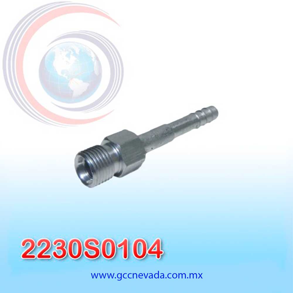 FITTING UNIVERSAL INSERT # 06 (5/16") RECTO R/ALUM NEVADA (PAQ 10) ASIA