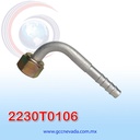 FITTING UNIVERSAL ORING # 06 (5/16") 90° T/ACERO NEVADA ASIA