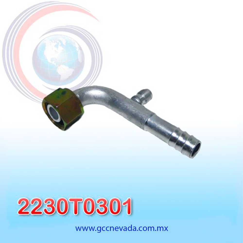 FITTING UNIVERSAL ORING # 10 (1/2") 90° C/CARGADOR T/ACERO NEVADA ( PAQ 10) ASIA