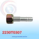 FITTING UNIVERSAL ORING # 10 (1/2") RECTO T/ACERO NEVADA (PAQ 10) ASIA