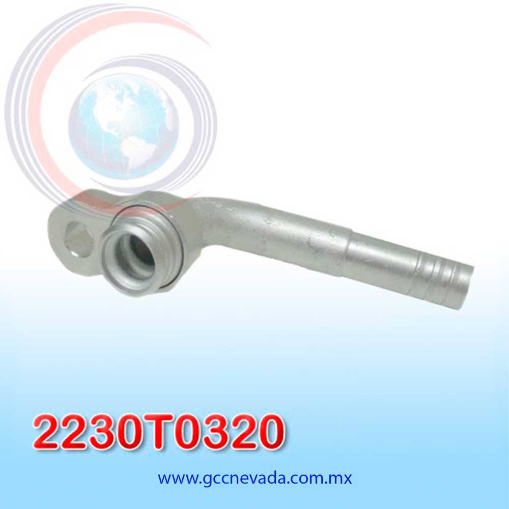FITTING UNIVERSAL ORING # 10 (1/2") 90º C/MUFFLER C/O ( PAQ 10) ASIA