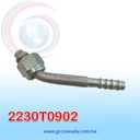 FITTING UNIVERSAL O-RING # 06 (5/16") 45º R/MILIMETRICA ACERO IMP