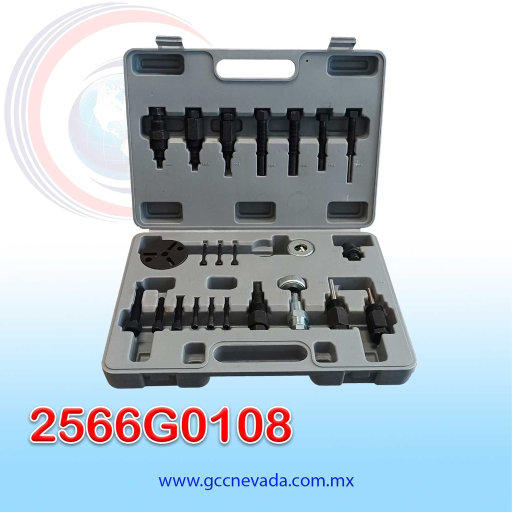EXTRACTOR E INSTALADOR P/TAPA GM / NIPPOND / 505 / 507 / 508 / 510 (KIT 24 PZAS) NEVADA