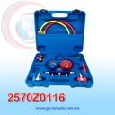 KIT DE MANOMETRO 36 R-134 / R-12 (METAL) PAQ .5 NEVADA ASIA