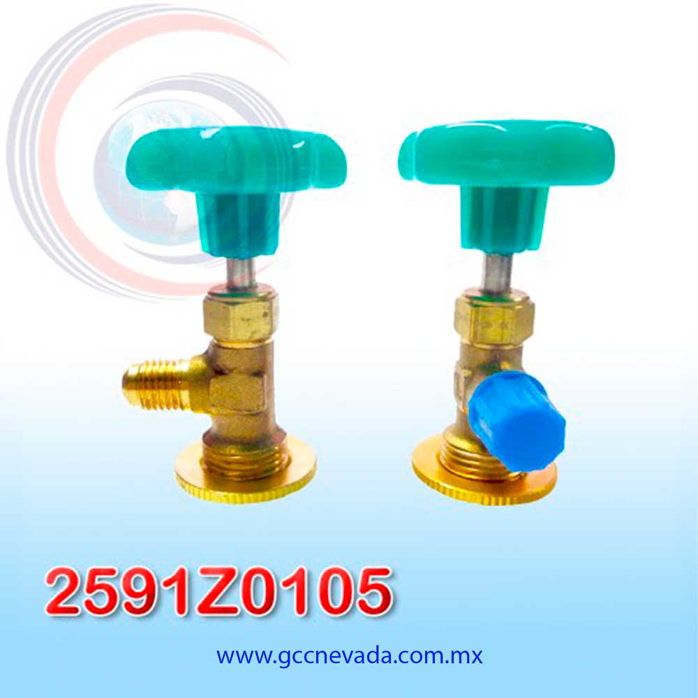VALVULA UNIVERSAL PARA LATA REFRIGERANTE R-134-A 14MM FLARE CHINA