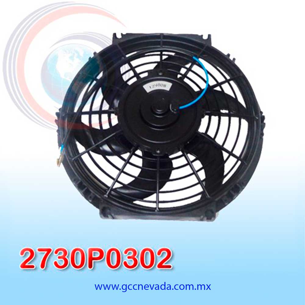 MOTOR ELECTRO VENTILADOR UNIV 11" S HELICOIDAL 80W 12V NEVADA ASIA
