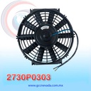 MOTOR ELECTRO VENTILADOR UNIV 11" L ASPA RECTA 80W 12V NEVADA ASIA