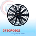 MOTOR ELECTRO VENTILADOR UNIV 14" L ASPA RECTA 80W 12V NEVADA CHINA