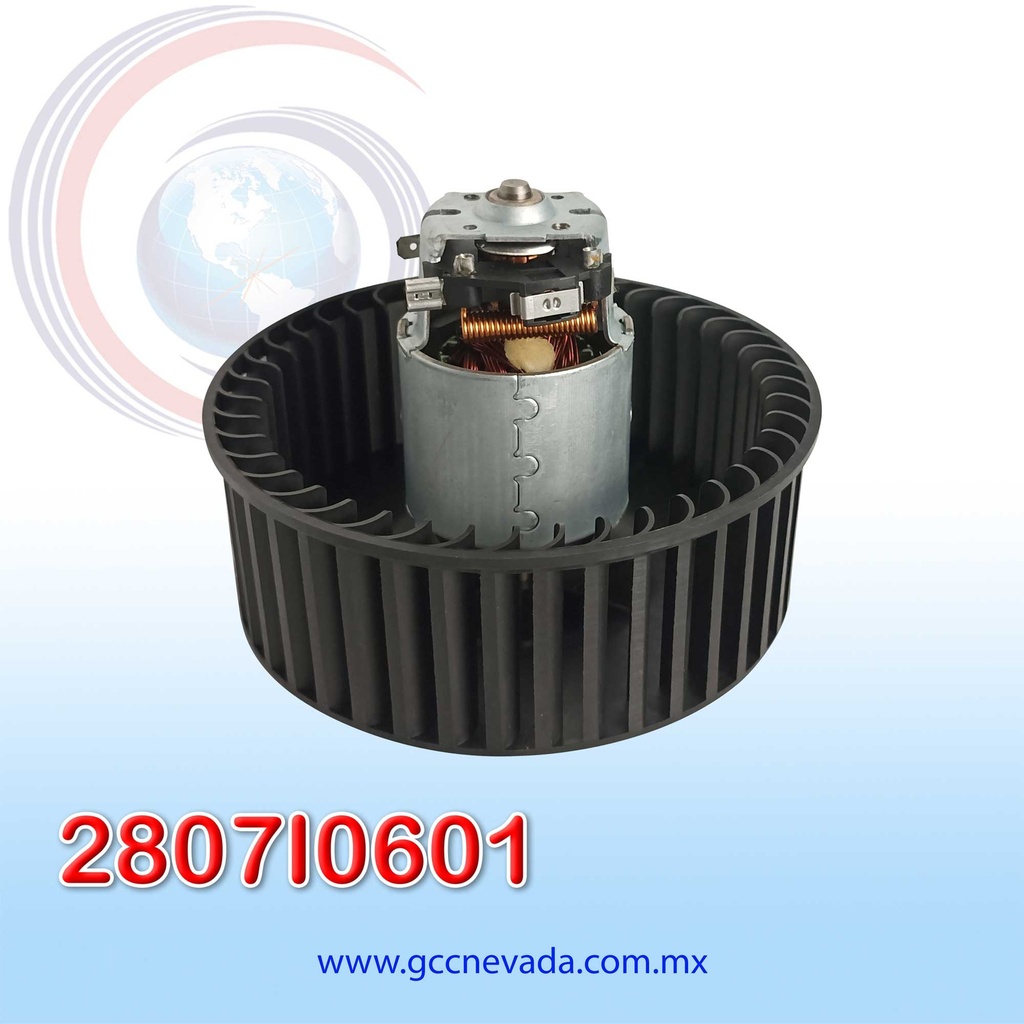 BLOWER MOTOR FORD KA AÑO 05/07 CW GIRO IZQUIERDO C/T NEVADA ASIA