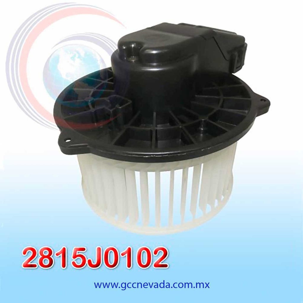 BLOWER MOTOR NISSAN URVAN NV350 CW GIRO IZQUIERDO 12V C/T NEVADA ASIA