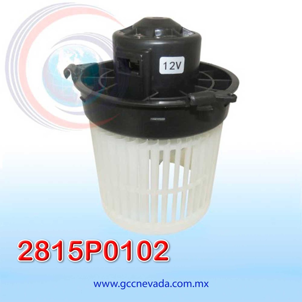 BLOWER MOTOR NISSAN MARCH AÑO 14/16 CW GIRO IZQUIERDO 12V C/T NEVADA ASIA