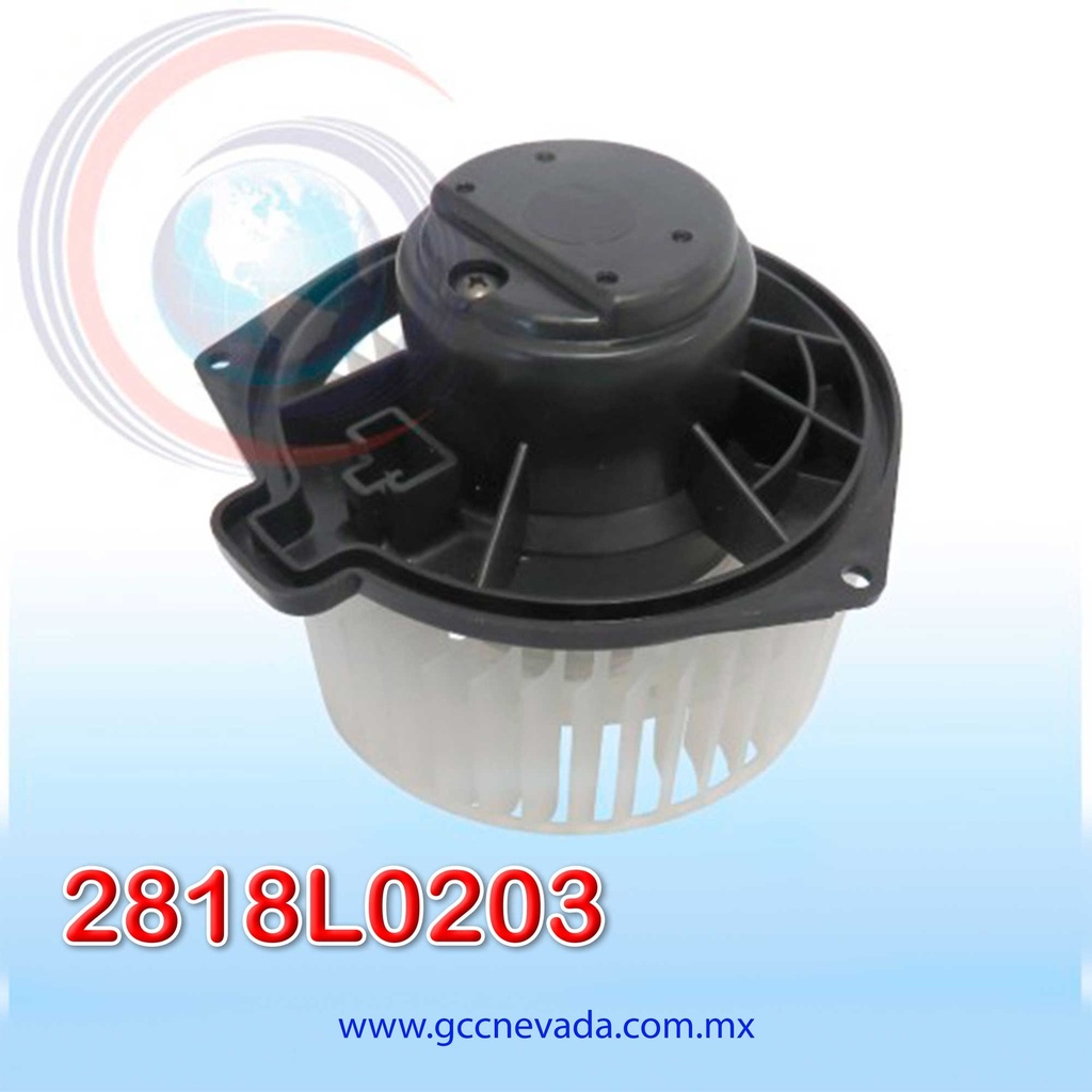 BLOWER MOTOR TOYOTA HIACE CW GIRO IZQUIERDO 12V C/T TRASERO NEVADA ASIA