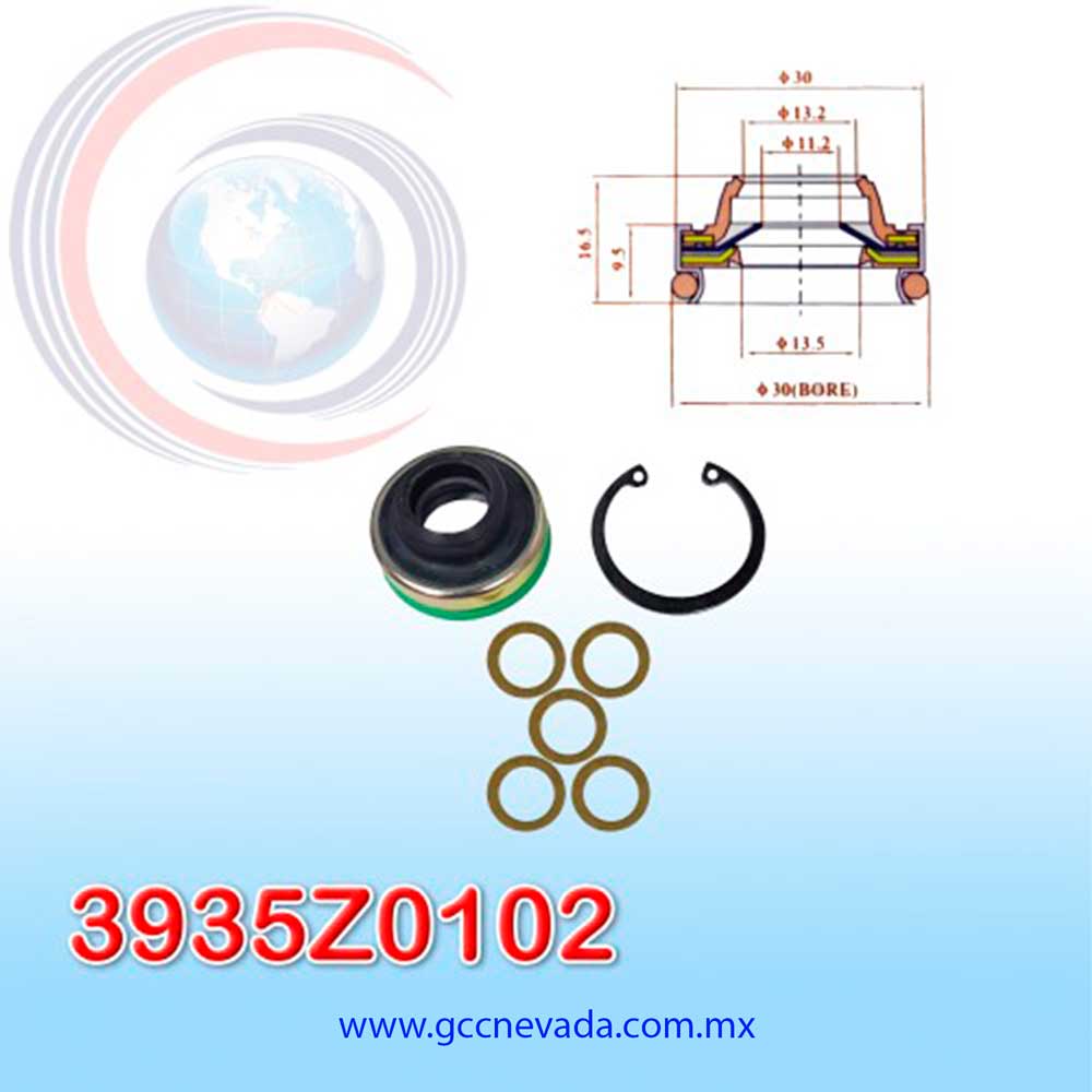 SELLO COMPRESOR NIPPOND 10PA15 / 10PA17 / 10PA20C NEVADA ASIA