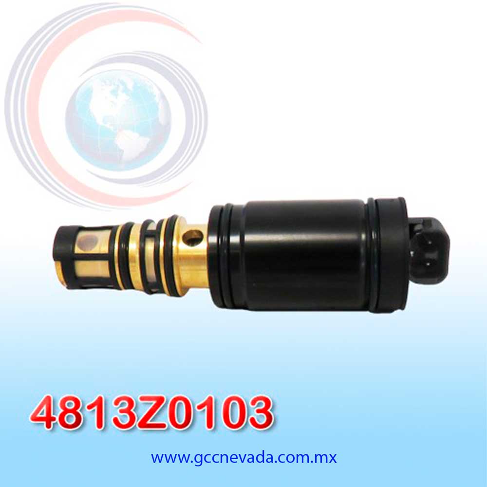 VALVULA DE C/ELECT MERCEDES BENZ / BMW / DENSO 5SE09C/5SE12C/6SEU16 /7SEU17C 95 MM NEVADA ASIA