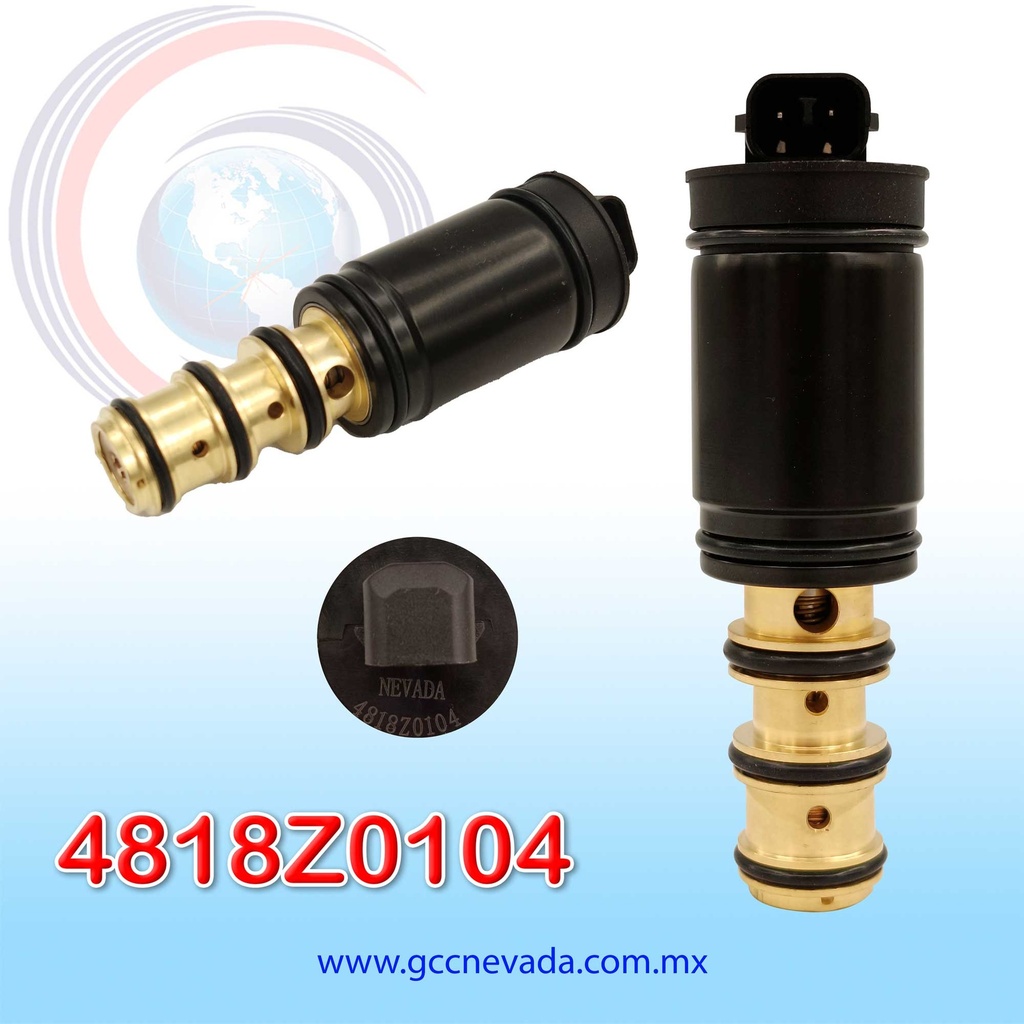 VALVULA DE C/ELECT TOYOTA HIACE / YARIS / CROWN / REIZ / MERCEDES BENZ / LEXUS DENSO 5SE09C / 5SEU12C / 6SEU16C 26.86MM NEVADA