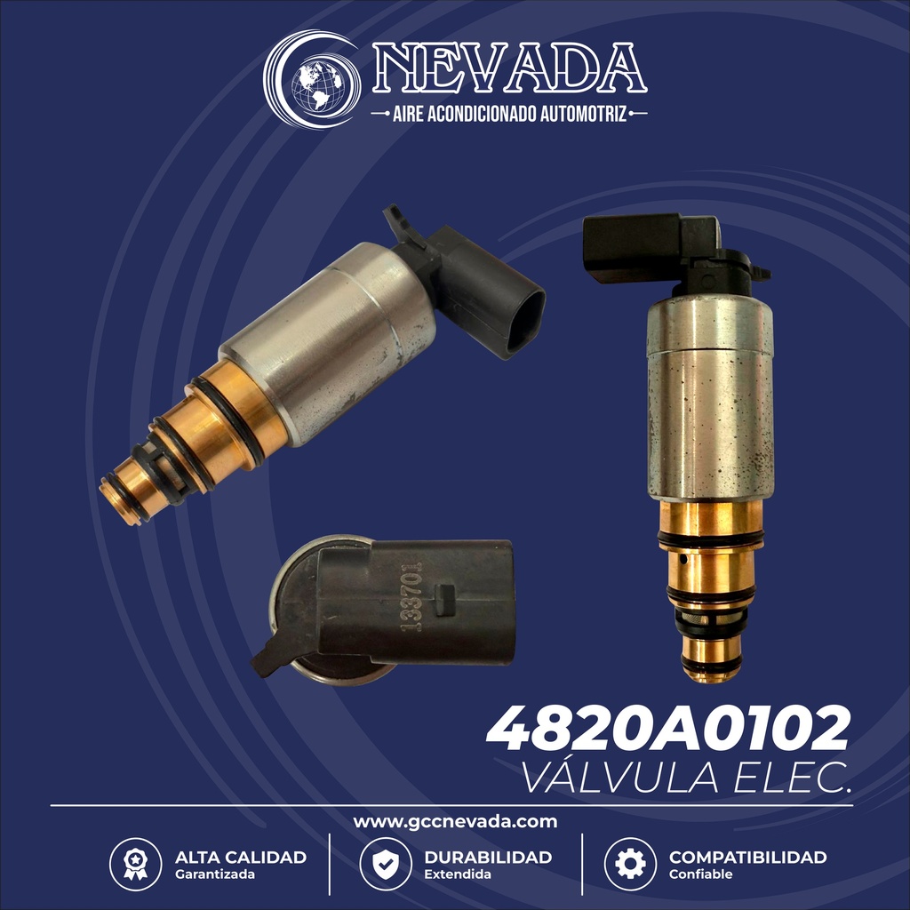 VALVULA DE CONTROL ELECTRONICA VW / SEAT DCS17E 76MM NEVADA ASIA