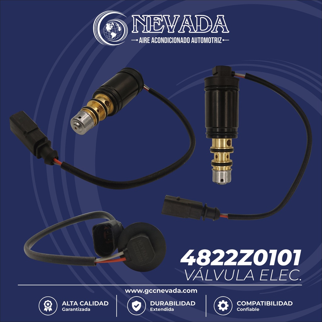VALVULA DE C/ELECT AUDI / VW / SEAT 16SEU12C/14C/16C/7SEU16C/17C 83MM NEVADA ASIA