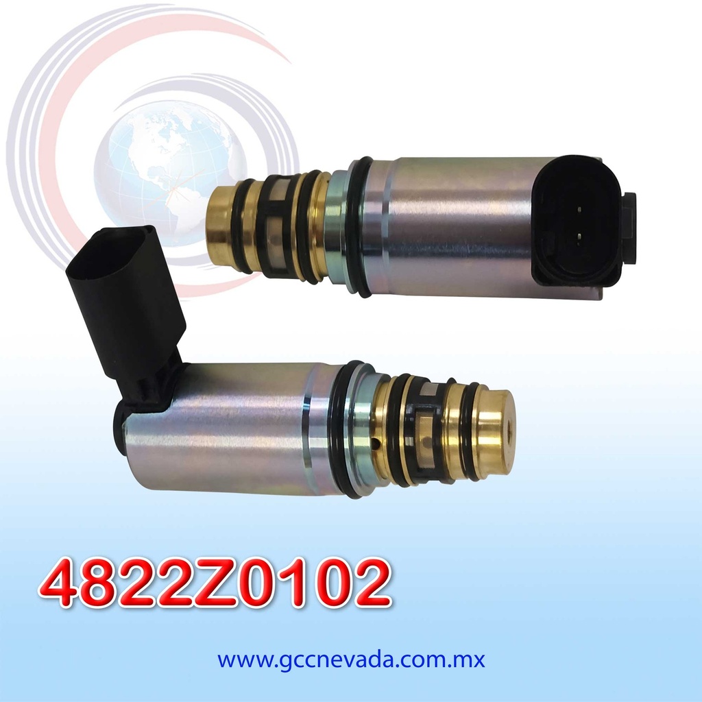 VALVULA DE C/ELECT AUDI A3 / SEAT / VW GOLF / JETTA / BORA / SKODA / PASSAT / SANDEN PXE13-PXE16 23.81MM NEVADA ASIA