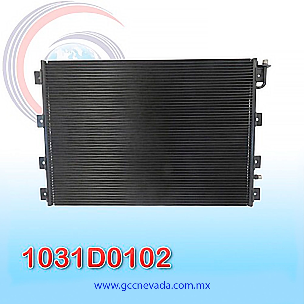 CONDENSADOR KENWORTH DE LA MONTAÑA T400 AÑO 95/00 / T600A / T800 / W900 99/07 S/FILTRO NEVADA ASIA