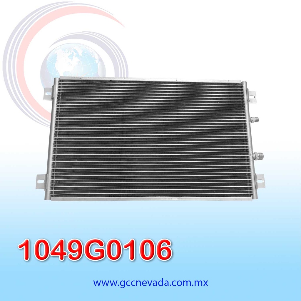 CONDENSADOR CATERPILLAR 325C/330C S/FILTRO NEVADA ASIA