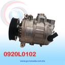 COMPRESOR VOLKSWAGEN JETTA L4 2.0L AÑO 06-16 / AUDI A3 2.0L 06-07 / PASSAT 1.8L 06-15/ TIGUAN 2.0L 09-17 / GTI 06-14 / GOLF 10-13 / EOS 14-15 T/P 6PK 115MM 12V 7SEU17C NEVADA ASIA