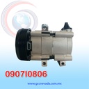 COMPRESOR FORD ESCAPE / FORTALEZA / TRITON FS-10 AÑO 2010 130MM R-134-A T/P 6PK 12V DENSO COREA