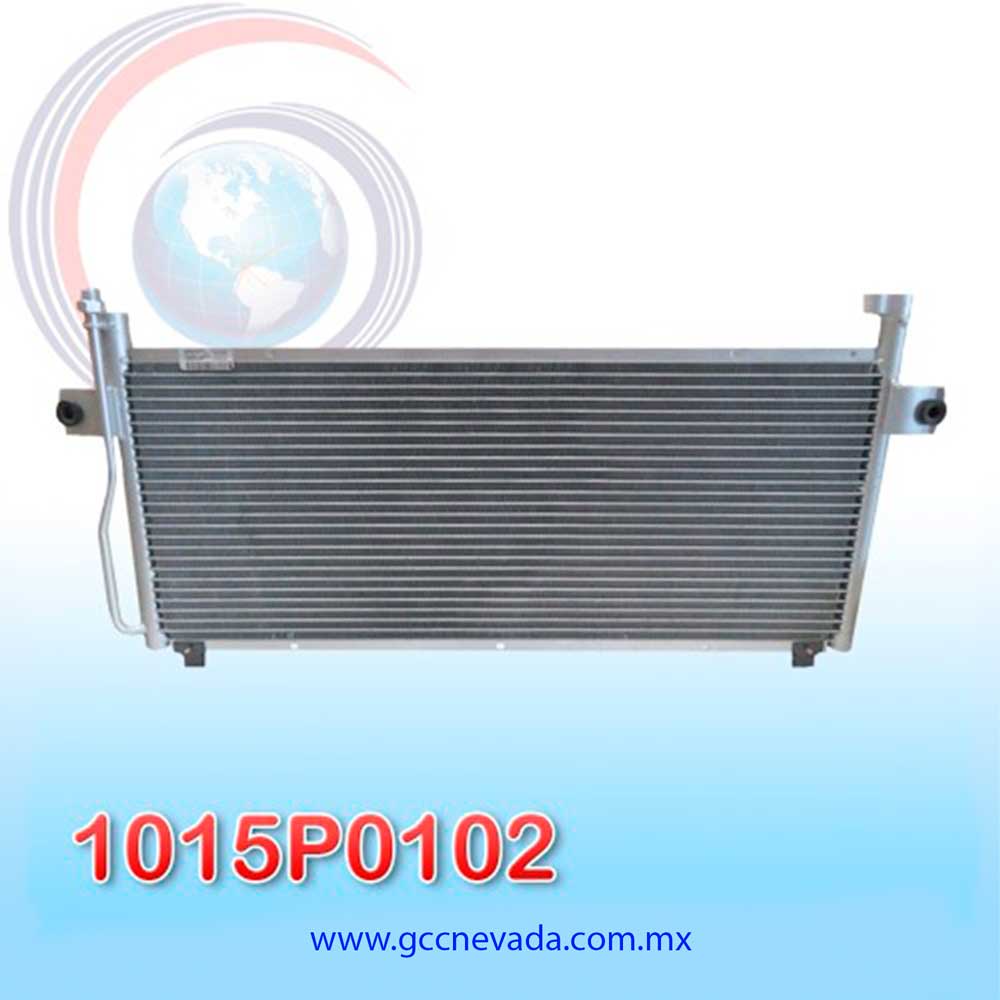 CONDENSADOR NISSAN MARCH / TIIDA AÑO 07/18 / VERSA 12/19 / NOTE 14/19/ MICRA 15/18 R-134-A S/FILTRO 11.5X27.5X20 TC NEVADA
