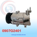 COMPRESOR FORD TRANSIT-150 250/350/350 HD 3.2L DIESEL AÑO 15-19 VS16 R-134-A 7PK 108MM 12V NEVADA