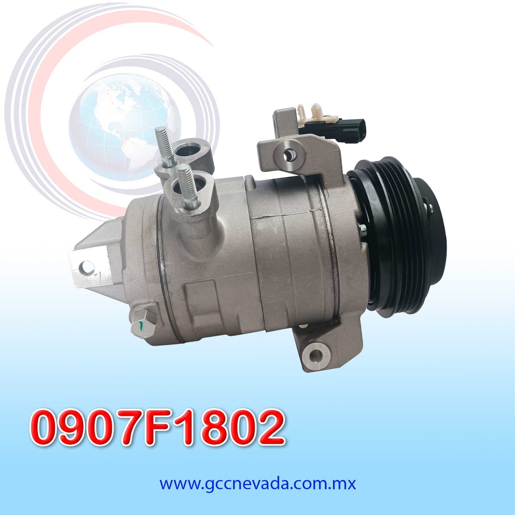 COMPRESOR FORD EXPEDITION AÑO 15-17 3.5L / F-150 11-14 3.7L  / TRANSIT -150/250/350 15-19 / LINCOLN NAVIGATOR 15-17 4PK 12V DKS20DT NEVADA
