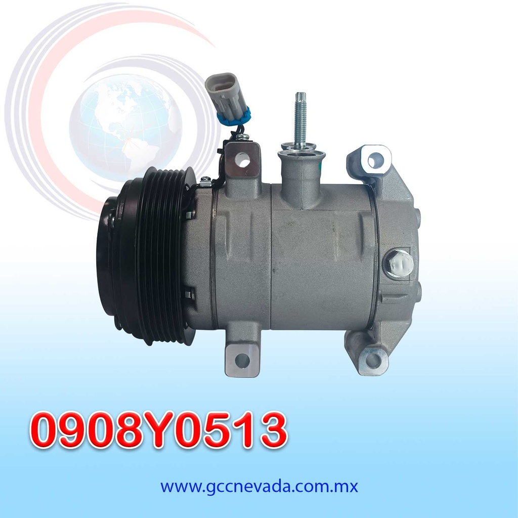 COMPRESOR CHEVROLET AVEO AÑO 18-22 / CAVALIER 18-22  SEBX13 6PK 12V R-134-A NEVADA