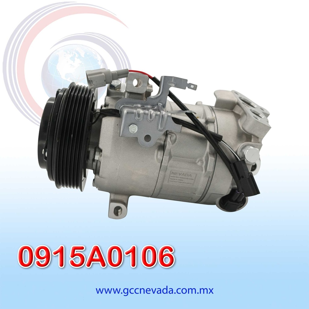 COMPRESOR NISSAN SENTRA AÑO 13/17 / TSURU 14/15 T/P 6PK 12V PXC14 NEVADA ASIA