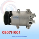 COMPRESOR FORD FIESTA AÑO 14-19 1.6L R-134-A T/P 6PK 108MM 12V VS16 ASIA