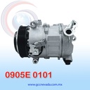COMPRESOR DODGE DART AÑO 13-16 6SBU16 6PK 120MM 12V  R-134-A NEVADA