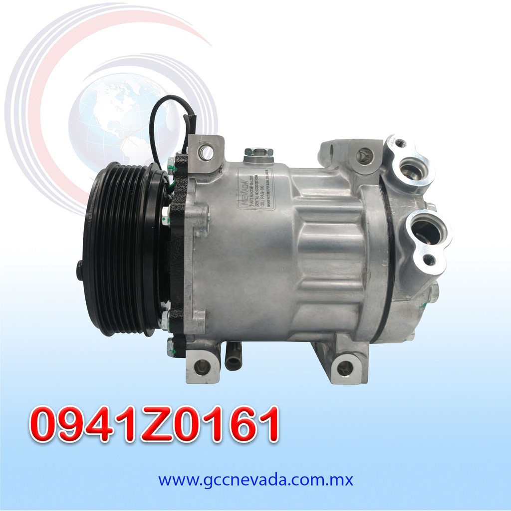 COMPRESOR 709 7H15 SCANIA 4 SERIES T/P 6PK 114MM 24V NEVADA