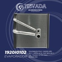 EVAPORADOR VOLKSWAGEN POLO / SAVEIRO AÑO 09/17 / VENTO 14/18 / SEAT IBIZA 09/17 1.6L  /  TOLEDO 12/19 R-134-A NEVADA ASIA