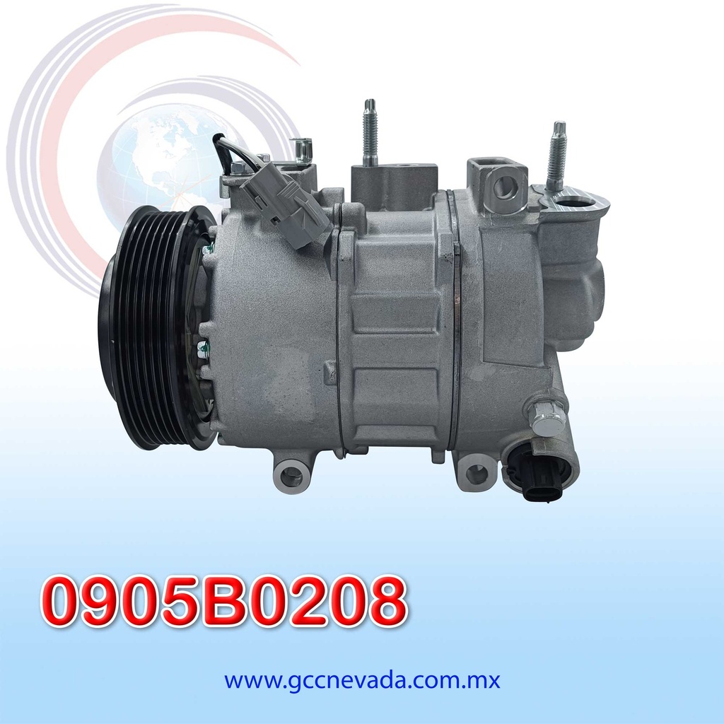 COMPRESOR RAM 1500 AÑO 14-22 / 1500 CLASSIC 19-23 T/P R-134-A/R1234YF  V6 3.6L 6PK 120MM 12V 7SBH17C NEVADA