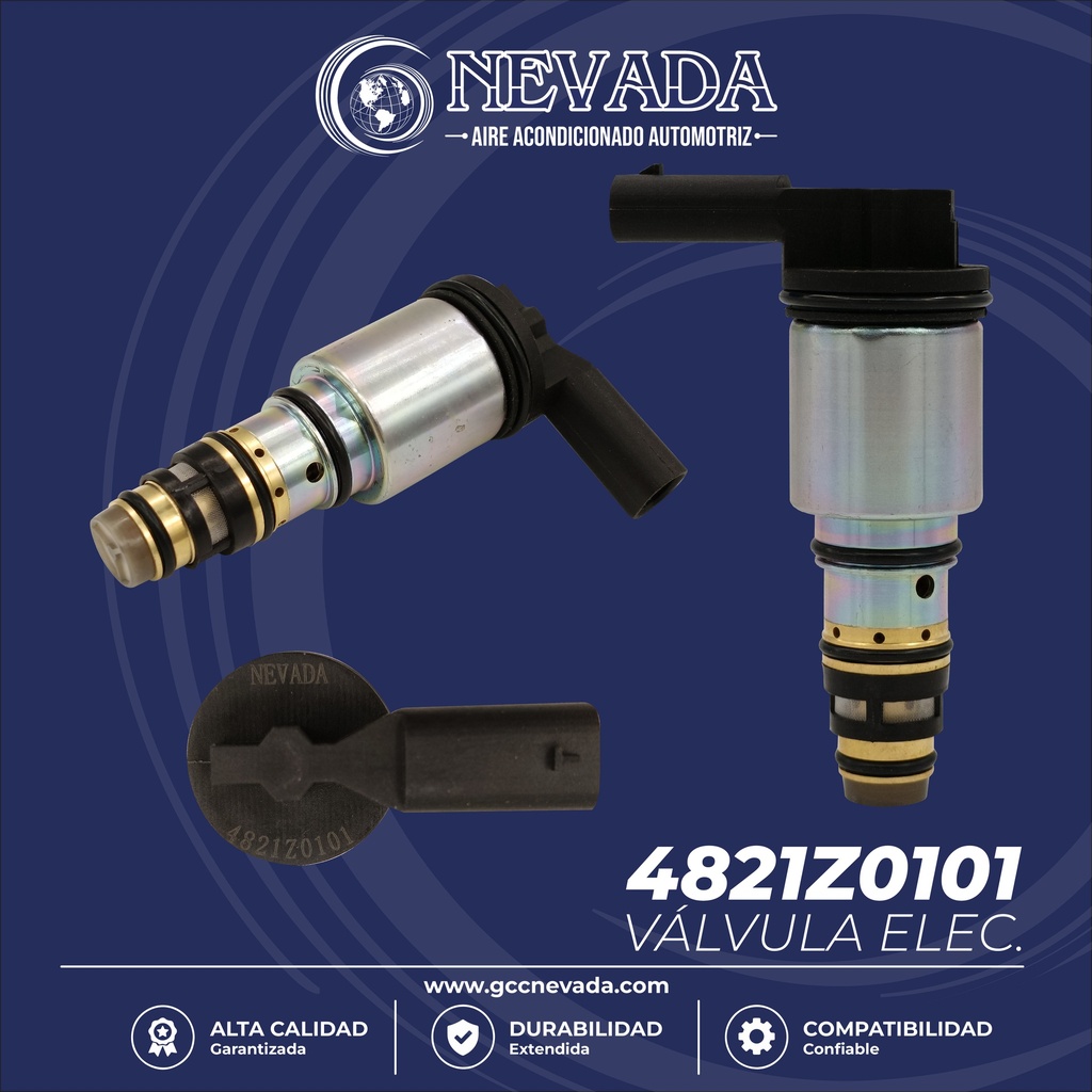 VALVULA DE C/ELECT MAZDA / JEEP / FORD / RAM HV17 69MM NEVADA ASIA
